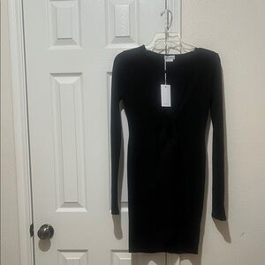 Lovers + Friends Classic Black Long Sleeve Dress